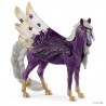 PEGASO DELLE STELLE GIUMENTA animali in resina SCHLEICH miniature 70579 Bayala DIPINTO A MANO età 3+ Schleich - 1
