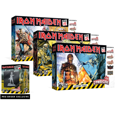 IRON MAIDEN expansions Character Packs for Zombicide Massive Darkness COOLMINIORNOT - 1