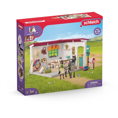 SCUDERIA per cavalli SCHLEICH miniature in resina HORSE CLUB set 42591 età 5+ Schleich - 1
