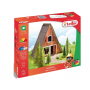 FINN COTTAGE kit modellismo IN MATTONI VERI per bambini TEIFOC da 160 pezzi CEMENTO SOLUBILE età 8+ TEIFOC - 1