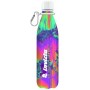 BORRACCIA in acciaio inox 304 INVICTA bottle TENUTA STAGNA 500 ml VIOLA VERDE caldo e freddo Invicta - 1