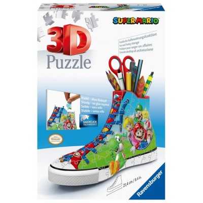 SCARPA PORTAPENNE super mario 3D PUZZLE senza colla RAVENSBURGER modellino 112 PEZZI età 8+ Ravensburger - 2