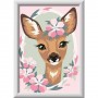 DELIGHTFUL DEER cerbiatto CREART kit artistico 10 COLORI ravensburger DA COLORARE con cornice e PENNELLO età 7+ Ravensburger - 2