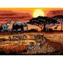 SAVANNAH LANDSCAPES savana CREART da colorare 12 COLORI kit artistico CON PENNELLO ravensburger Ravensburger - 2