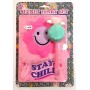 DIARIO SEGRETO con lucchetto PELOSO peluche ROSA tri coastal STAY CHILL con biro POMPON TRI COASTAL DESIGN - 1