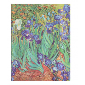 DIARIO pagina bianca HARDCOVER JOURNAL taccuino IRIS di van gogh ULTRA paperblanks CM18X23 Paperblanks - 2
