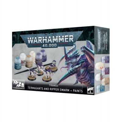 TERMAGANTS AND RIPPER SWARM PAINT SET Tyranids Warhammer 40000 miniature e colori Games Workshop - 1