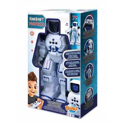ROBOT MARKO radicomandato PROGRAMMALO usb 20 FUNZIONI E 10 GIOCHI kit scientifico BUKI età 7+ BUKI - 1