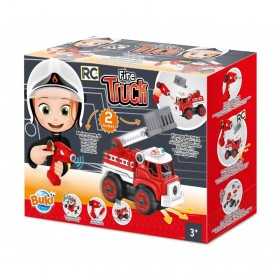 CAMION dei pompieri RADIOCOMANDATO da costruire BUKI kit scientifico FIRE TRUCK età 3+ BUKI - 1