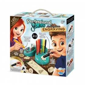 PIROGRAFO per incidere su legno e metallo BUKI professional studio engraving KIT ARTISTICO età 8+ BUKI - 1