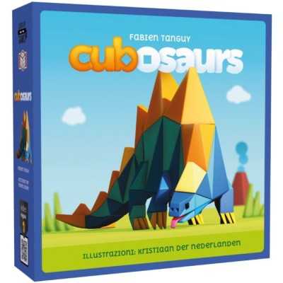 CUBOSAURS ms edizioni GIOCO DI CARTE dinosauri IN ITALIANO età 8+ MS Edizioni - 1