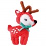 CERVO deer SEWING my first keychain PORTACHIAVI cucito AVENIR kit artistico DIY età 6+ BUKI - 2