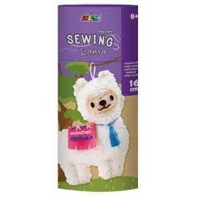 LLAMA lama SEWING my first keychain PORTACHIAVI cucito AVENIR kit artistico DIY età 6+ BUKI - 1