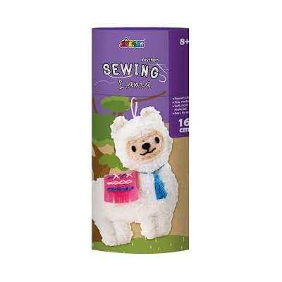 LLAMA lama SEWING my first keychain PORTACHIAVI cucito AVENIR kit artistico DIY età 6+ BUKI - 1