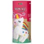 UNICORNO unicorn SEWING my first keychain PORTACHIAVI avenir CUCITO kit artistico DIY età 6+ AVENIR - 1