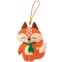 VOLPE fox SEWING my first keychain PORTACHIAVI avenir CUCITO kit artistico DIY età 6+ AVENIR - 2
