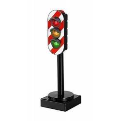 SEMAFORO FUNZIONANTE treni BRIO trenino 33352 Light Signal Train Railway