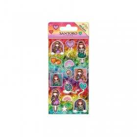 SET DI ADESIVI sticker pack LAMINATI gorjuss 680GJ19 santoro Gorjuss - 1