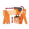GRU A PONTE in legno treni BRIO trenino 33732 Gantry Crane wooden railway