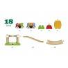 PRIMA FERROVIA CON PONTE in legno treni BRIO 33727 trenino My First Railway Beginner Pack