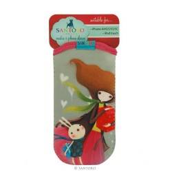 CUSTODIA UNIVERSALE PORTACELLULARE Kori Kumi GIFT OF FRIENDSHIP media sleeve Santoro