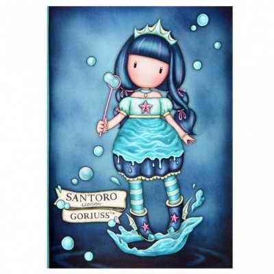 QUADERNO SMALL taccuino GORJUSS santoro WALKING ON WATER elements 1169GJ02 Gorjuss - 1