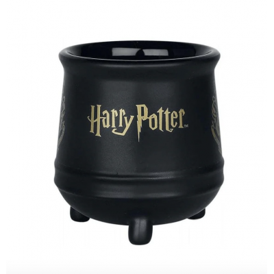 CAULDRON MUG tazza calderone HARRY POTTER hogwarts NERO E ORO da 511 ml GUT - 1