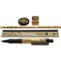 STATIONERY SET kit cancelleria HARRY POTTER righello gomma biro matita temperino HERMIONE WIZARDING WORLD - 2