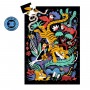 WIZZY PUZZLE con occhiali 3d in cartone IL SALTO DELLA TIGRE da 50 pezzi DJECO DJ07031 età 5+ Djeco - 4