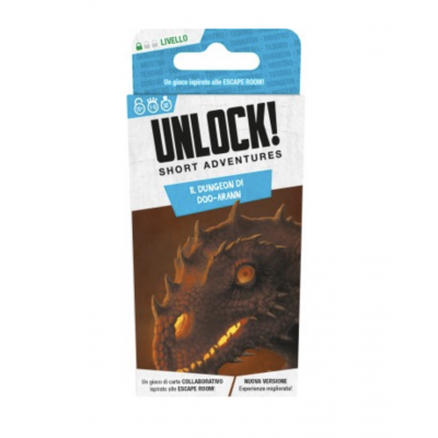 UNLOCK! gioco di carte SHORT ADVENTURES unlock IL DUNGEON DI DOO-ARANN'S età 10+ Asmodee - 1