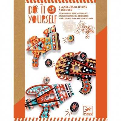 PISTOLE A DISCO kit artistico SPAZIO do it yourself DJECO DJ07913 età 5+ Djeco - 1