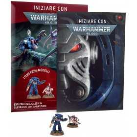 INIZIARE CON WARHAMMER 40K rivista starter set IN ITALIANO games workshop CITADEL età 12+