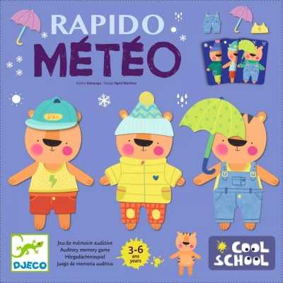 RAPIDO METEO cool school VESTI LA TIGRE gioco educativo DJECO DJ08527 età 3+ Djeco - 2