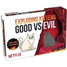 GOOD VS EVIL gioco da tavolo ESPANSIONE exploding kittens EDIZIONE ITALIANA asmodee italia 7+ Asmodee - 1