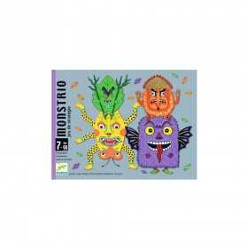 MONSTRIO strategia GIOCO DI CARTE mostri DJECO DJ05086 età 7+ Djeco - 1