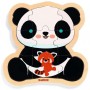 PUZZLO PANDA gioco ad incastro IN LEGNO con 9 pezzi e base DJECO DJ01821 età 2+ Djeco - 2