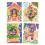 CARTE DA GRATTARE kit artistico STRANE CASE stravaganti DJECO DJ09713 età 5+ Djeco - 4