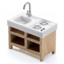 CITY HOUSE casa delle bambole PETIT HOME con accessori DJECO DJ07838 età 4+ Djeco - 6