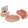 CITY HOUSE casa delle bambole PETIT HOME con accessori DJECO DJ07838 età 4+ Djeco - 8