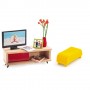 SALONE sala con tv PETIT HOME set per casa delle bambole DJECO DJ07827 età 4+ Djeco - 2