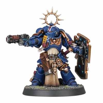 LIEUTENANT WITH STORM SHIELD space marines GAMES WORKSHOP 1 miniatura WARHAMMER 40K Citadel 12+ Legami - 1