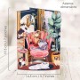LOUNGING CATS biglietto d'auguri SWING CARD santoro 3D POP UP Santoro - 2