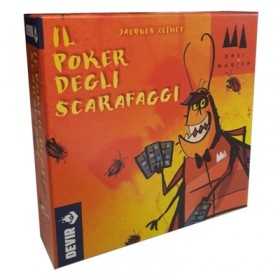 IL POKER DEGLI SCARAFAGGI party game IN ITALIANO gioco di carte DEVIR età 8+ DEVIR - 1