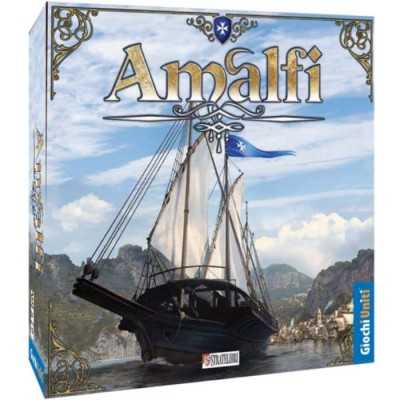 AMALFI gioco da tavolo COMMERCIO VIA MARE giochi uniti IN ITALIANO età 8+ Giochi Uniti - 1