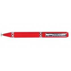 PENNA Scuderia Ferrari BIRO E CUSTODIA IN METALLO Artena NERA si apre ruotando