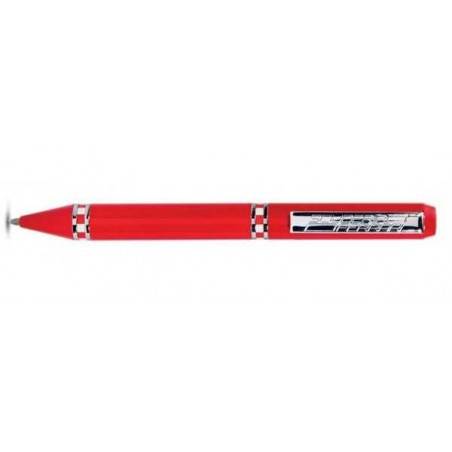 PENNA Scuderia Ferrari BIRO E CUSTODIA IN METALLO Artena NERA si apre ruotando