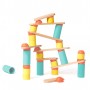 STIX gioco creativo libero OPPI in legno e silicone SET DA 60 PEZZI costruzioni DA IMPILARE età 2+ oppi - 2