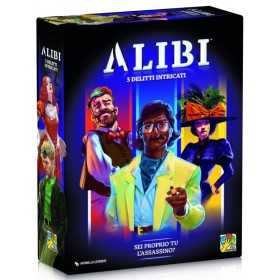 ALIBI murder mystery game TROVA L'ASSASSINO dv games IN ITALIANO età 14+ daVinci Games - 1