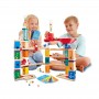 SET AVANZATO DI CODIFICA pista per biglie QUADRILLA in legno HAPE con 159 pezzi E6029 età 6+ Hape - 3
