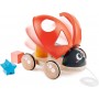 COCCINELLA CON FORMINE ad incastro HAPE in legno e plastica E0364 età 12 mesi + Hape - 3